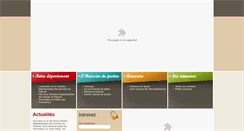 Desktop Screenshot of herault.huissier-justice.fr