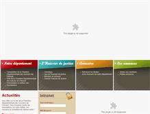 Tablet Screenshot of herault.huissier-justice.fr
