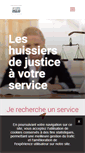 Mobile Screenshot of huissier-justice.fr