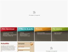 Tablet Screenshot of cdhj-haute-garonne.huissier-justice.fr